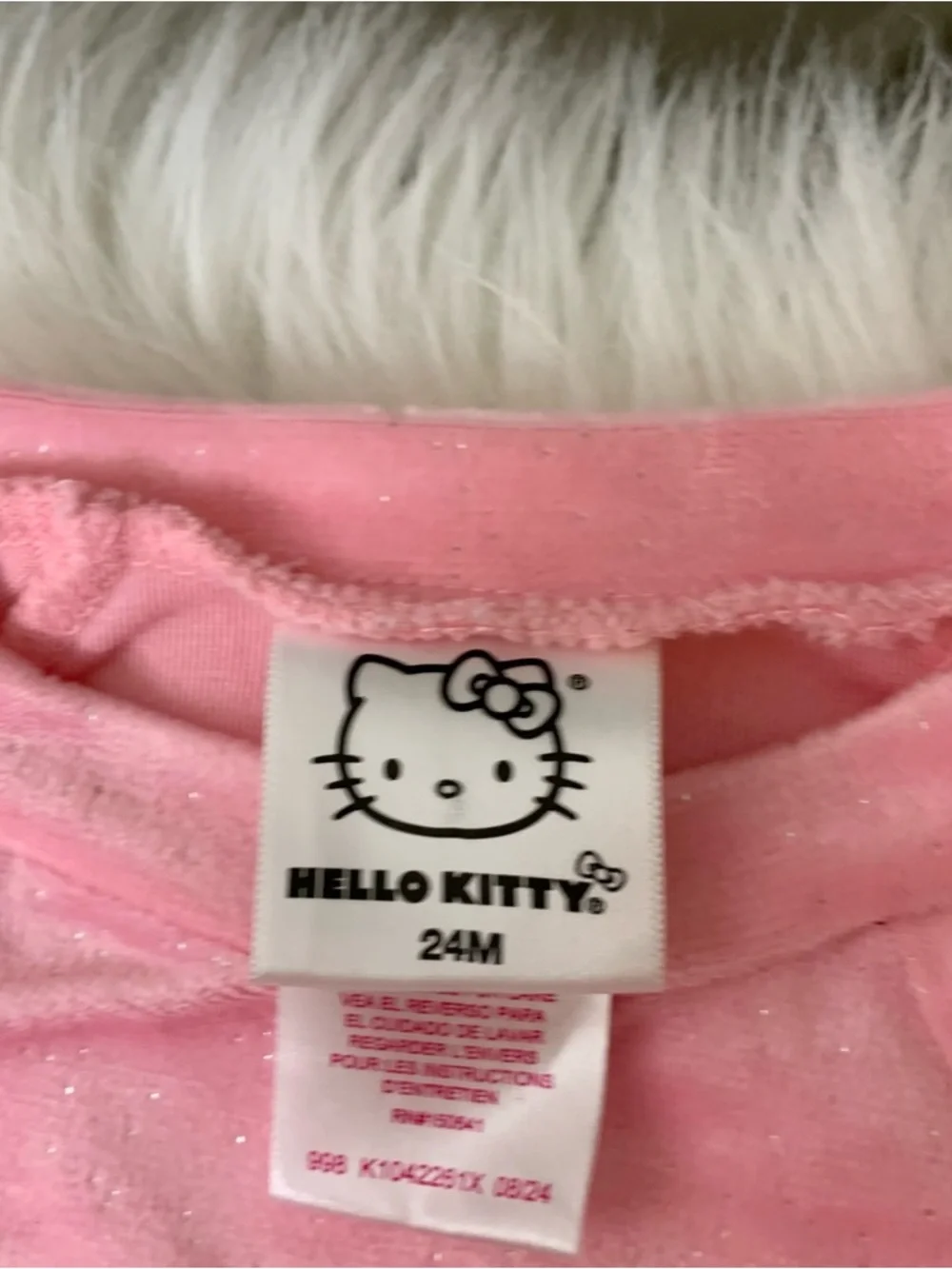 Hello Kitty Pink Girls' 2-Piece Set 24M